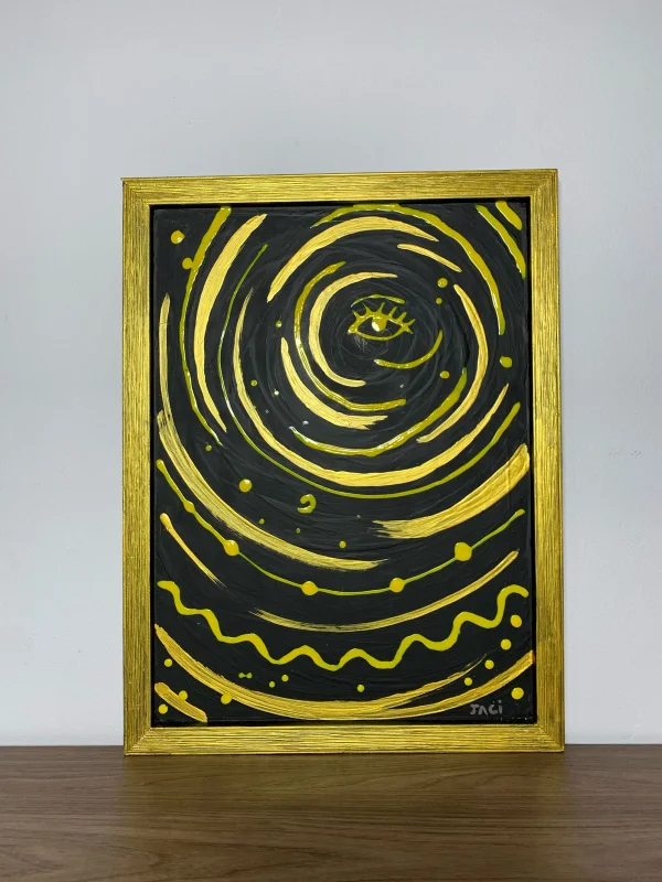 Quadro olho dourado