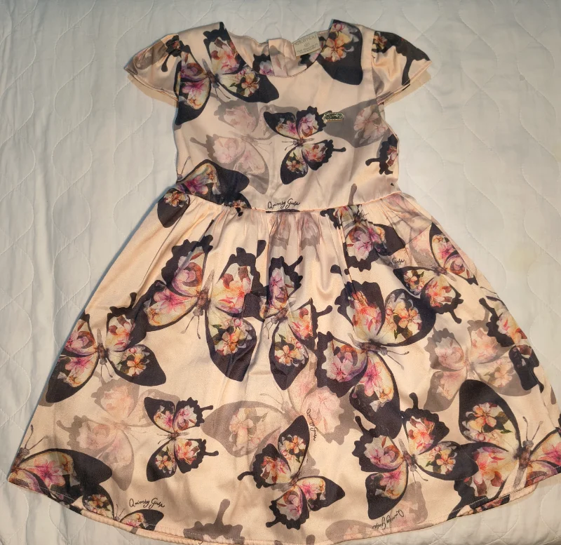 Vestido Rodado infantil Borboletas Quimby