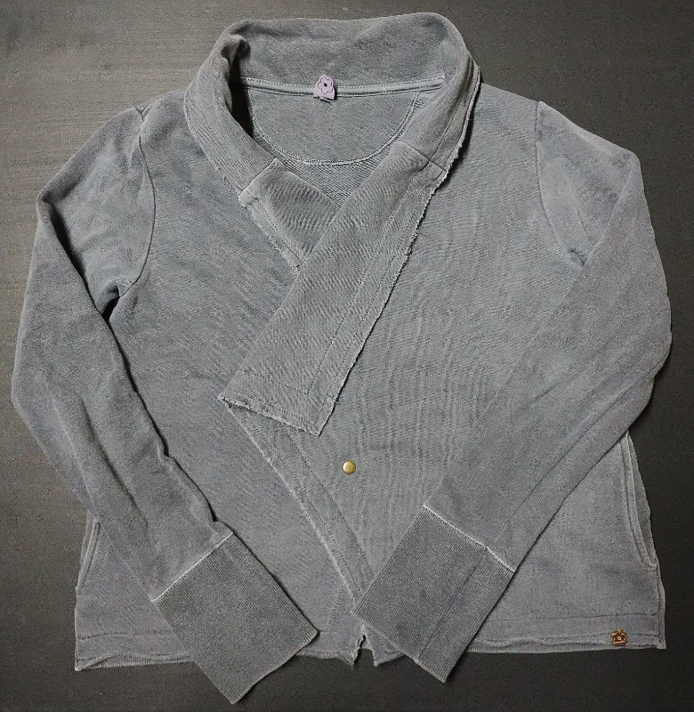 Casaco moleton cinza