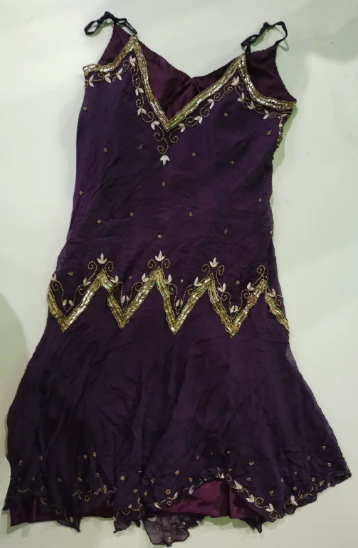 Vestido cigano roxo