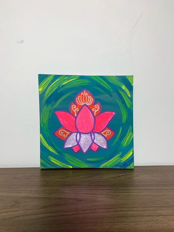 Mini quadro Lotus