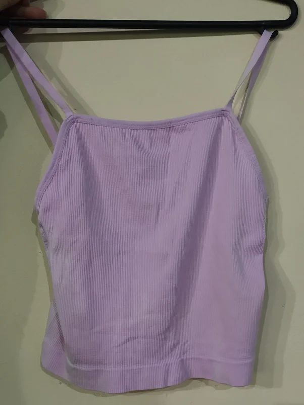 Cropped lilas