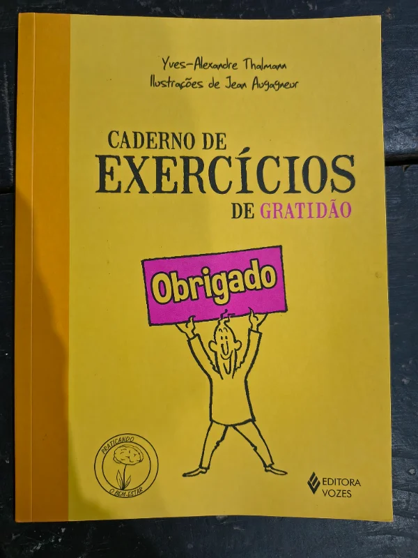 Caderno de exercícios da gratidão 