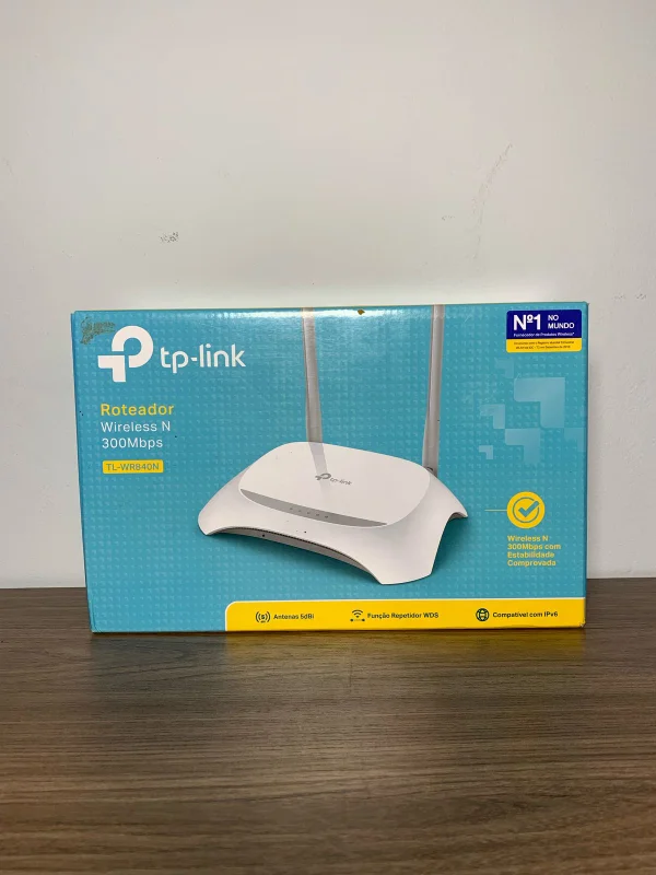 Roteador TP-Link TL-WR840N (Bom Estado)